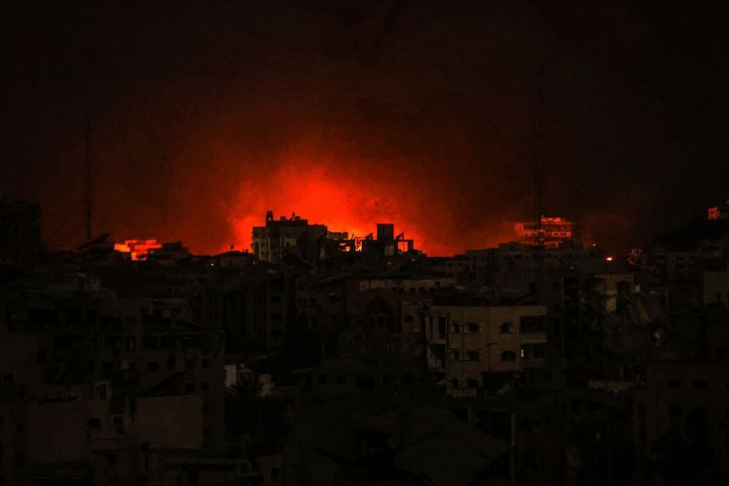 لا يتوقف القصف على غزة3
